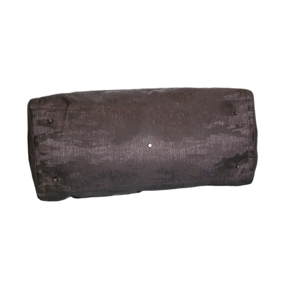 HOOK & ALBERT | Garment Weekender Camo Print Canvas Duffel Garment Bag Carry-On